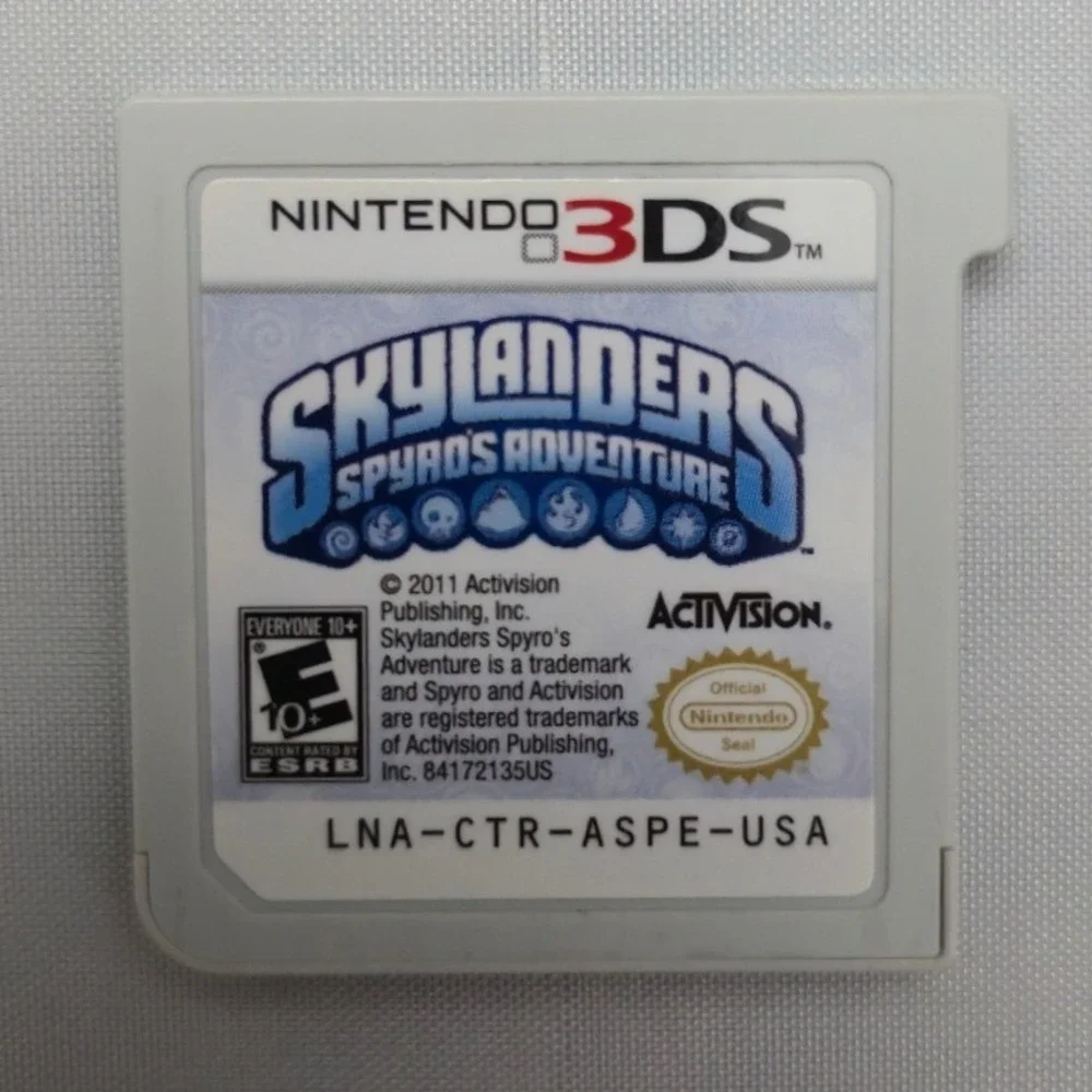 Skylanders Spyro's Adventure - Nintendo 3DS - Loose Cartridge Only‎ Tested Works